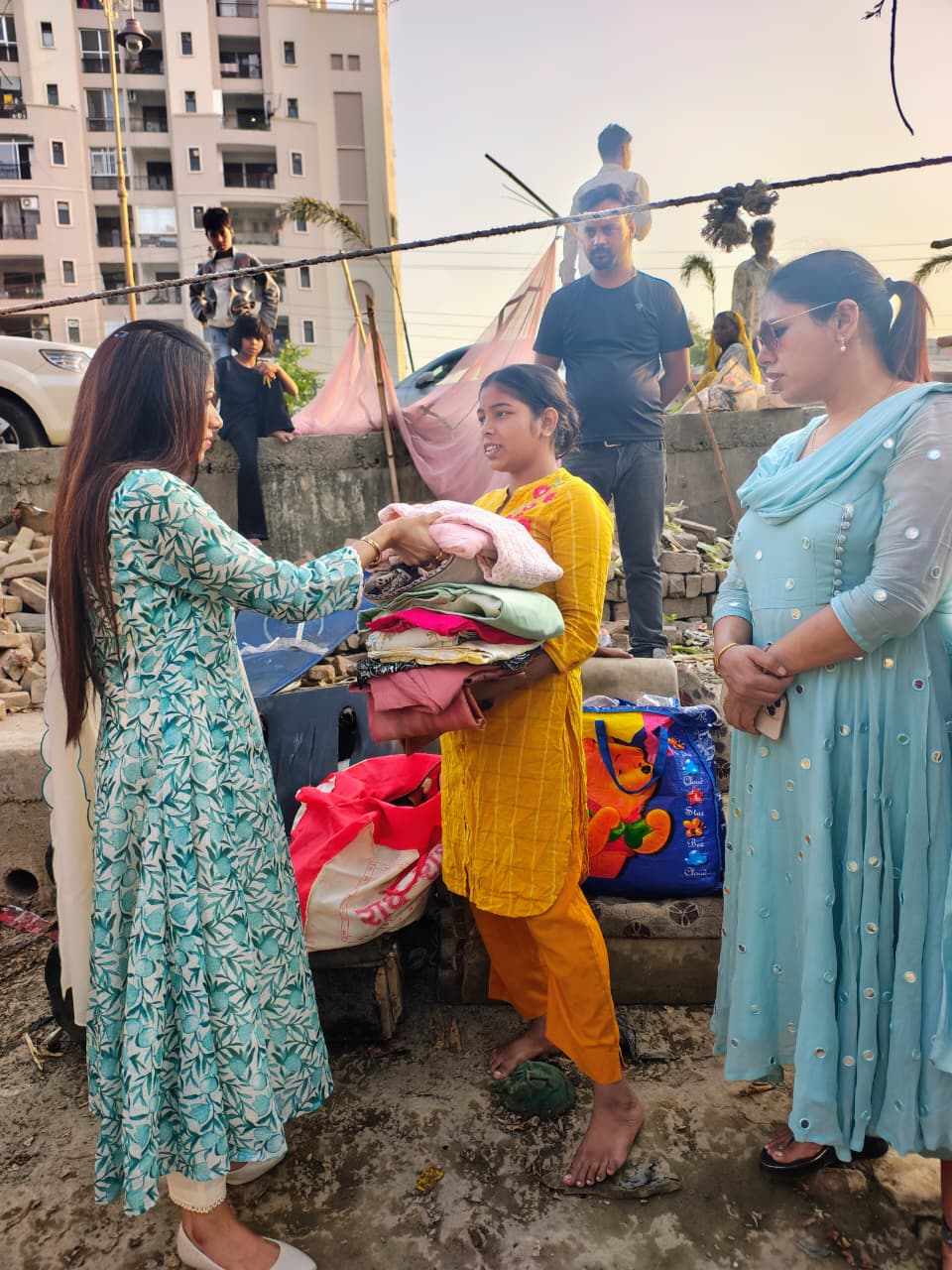 Clothing distribution